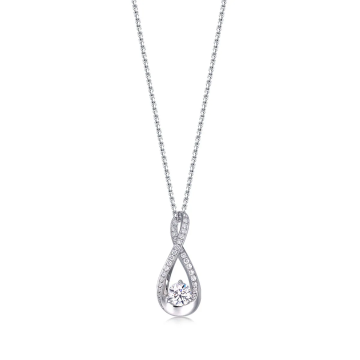 Luxury Lab Diamond Necklace Set