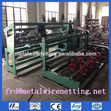 Net diamond mesh weaving machines