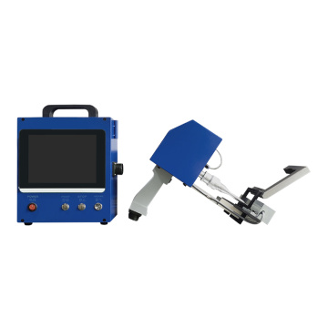 Handheld Acetylene Gas Cylinder Dot Peen Marking Machine 80x40mm K8