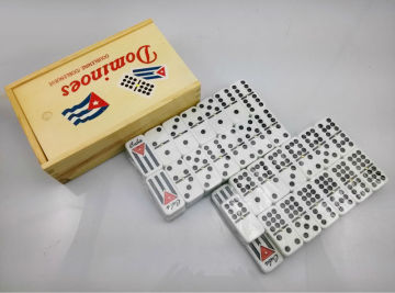 Personalized 55pcs Dominos Set Double Nine in urea material