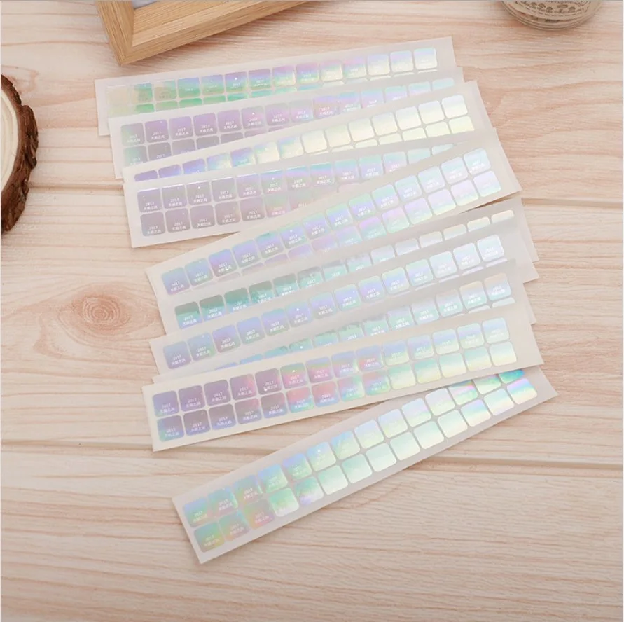 Self Adhesive Holographic Sticker Customized 2D/3D Anti-Counterfeiting Hologram Sticker