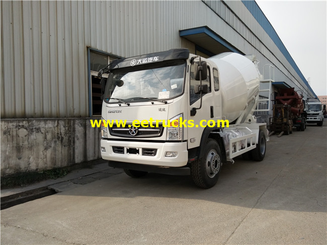 3 CBM Small Concrete Trucks