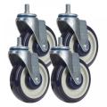 5 &quot;Swivel Universal Ersatz Einkaufswagen Caster