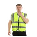 Comfortable Green Safety Vest for Visibility
