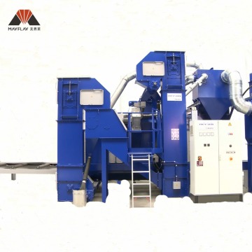MAYFLAY Abrator Aluminium Shot Blasting Machine