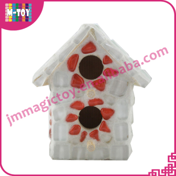 K-WOD 107 DIY Wood Birdhouse Mosaic Craft