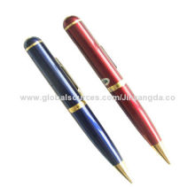 Pen button hidden camera