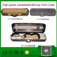 High-grade suede&satin&lining Violin Case