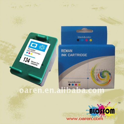 Remanufacture Color Printer Ink Cartridge for HP134 C9363H