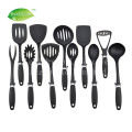 Utensili da cucina in nylon per utensili da cucina con impugnatura in TPR