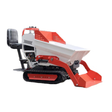 Powerful Wear-resistant Rubber Track Crawler Skip Machine