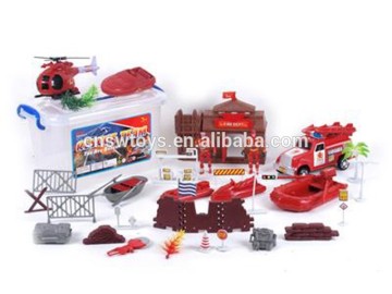 fireman game play in box