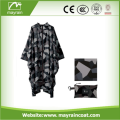 Waterdichte volwassen polyester poncho met volledige lengte