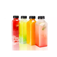 500ML PET Plastic Beverage Bottles: Ideal for Cold Brew Coffee, Squared Juice Drinks, and Other Refreshments