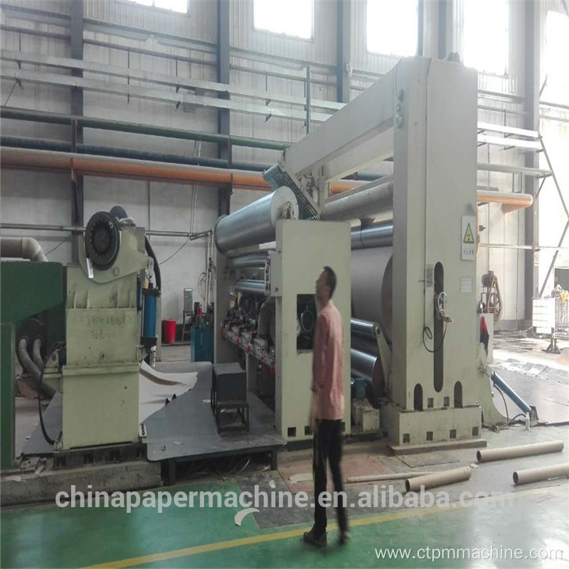 Paper Rewinding Machine For Paper Making Machine