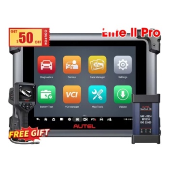 2024 Autel MaxiSys Elite II Pro: Ultra MS908S J2534 Reprogramming Tool with CAN FD & DoIP Diagnostics