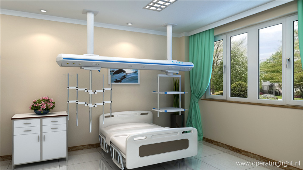 ICU room bridge with sliding move function