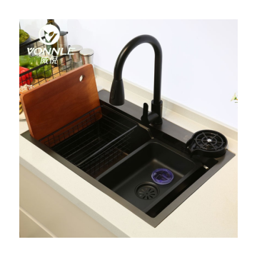 Discount Luxury Anti-Scratch Display Waterfall Kitchen Sink