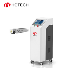 HGTECH 20W 30W 40W 50W 100w Portable Online fiber laser marking machine price for sale
