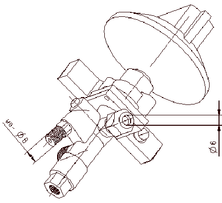 gas heater valve with thermocouple and knob pilot burner control safety valve