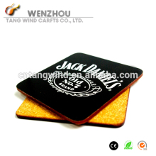 mdf cork coaster