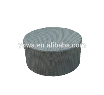Round Rattan Outdoor Coffee Table