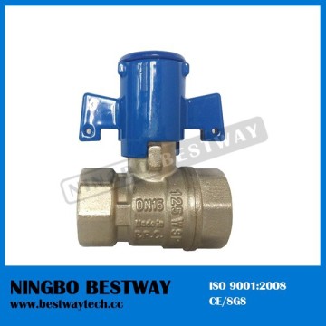 Professional Brass Ball Valve with Lock for Water Meter Price