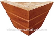 Black Wood Pyramid wood Leg with best price