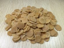 Pellets of Stripe Potato Chips