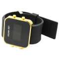 Black Children Wrist LED Digital Watch