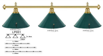 Best selling classic billiards snooker table light, pool table lamp