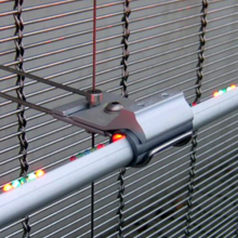 Copper twill Woven Wire Cloth Drapery