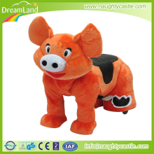 Funny kids toy,motorized plush riding,battery operated ride on horse