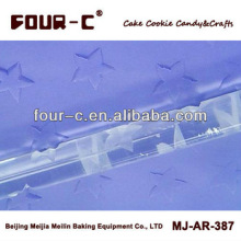 Acrylic rolling pin, crystal star rolling pin, textured