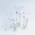 50 ml laboratorium conische vorm glaswerk meten cilinder