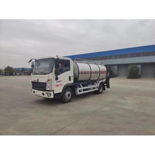 New or Used HOWO 6300L milk transport truck