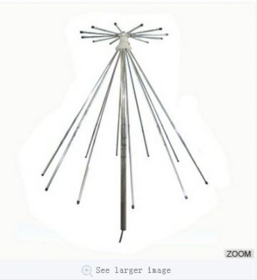 Scanner Ultra-wideband 100-1300MHz Discone Antenna