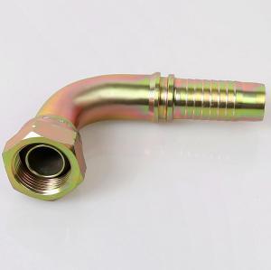 Raccordo idraulico cono 60 ° BSP femmina a 90 °