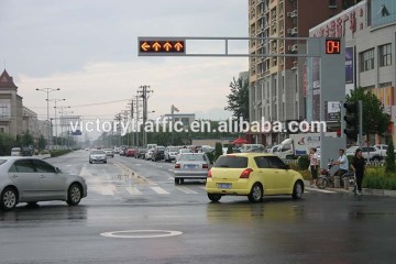 Solar LED directional traffic signal light, LED arrow directional traffic light