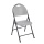 42 inch inject molded plastic folding chairs