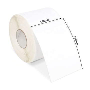 White label heat transfer label roll paper
