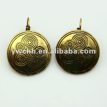 gold hanging earrings alloy earrings models