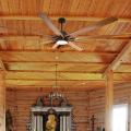 9 wood blade ceiling fan for hotel