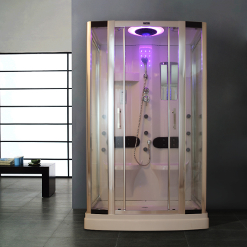 Bathroom new design Computerized corner steam shower cabin