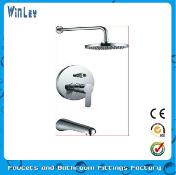 Brass constant temperature shower faucet