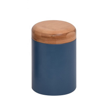 Round Kitchen Metal Canister Storage Box Set