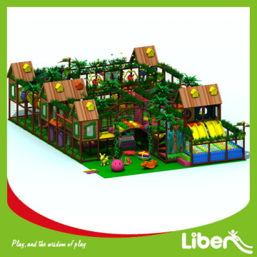 Safe indoor amusement playground