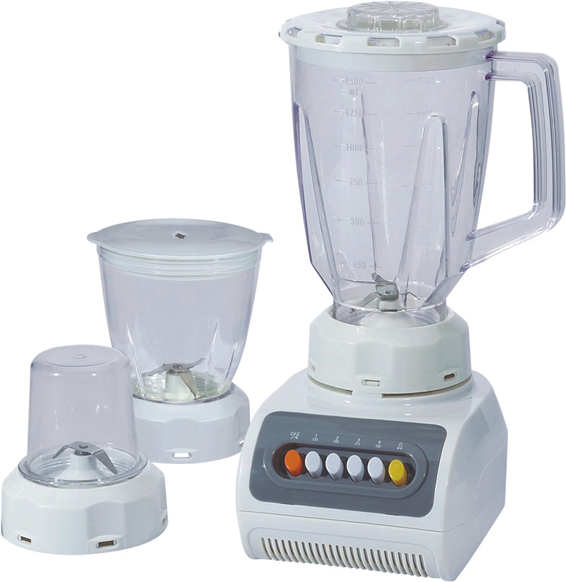 Push Button Plastic Container Vegetable Chopper Blender