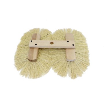 Factory Supply White Tampico Drywall & Plastering Double Crows Foot Texture Brush