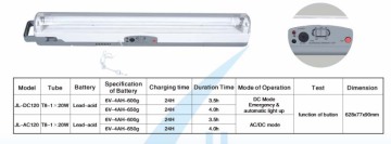 AC DC rechargeable emergency light